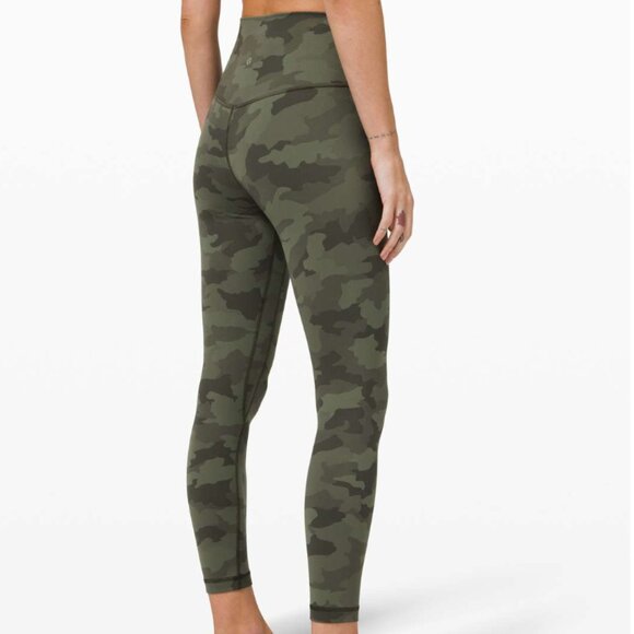 lululemon athletica Pants - Lululemon Align Pant II 25" Heritage 365 Camo Green Twill Multi